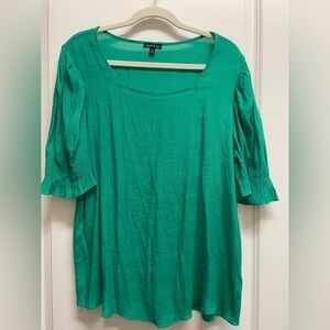 Sami & Jo Green Women's Blouse